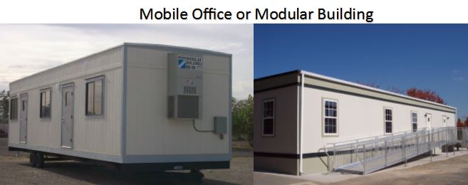 Mobile office vs modular building Mobile office vs modular building