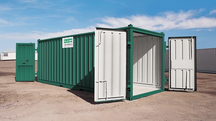 storage container on location storage container on location