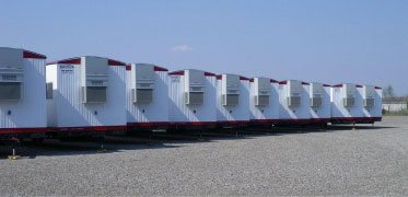 Multiple mobile offices with A/C, Satellite Shelters